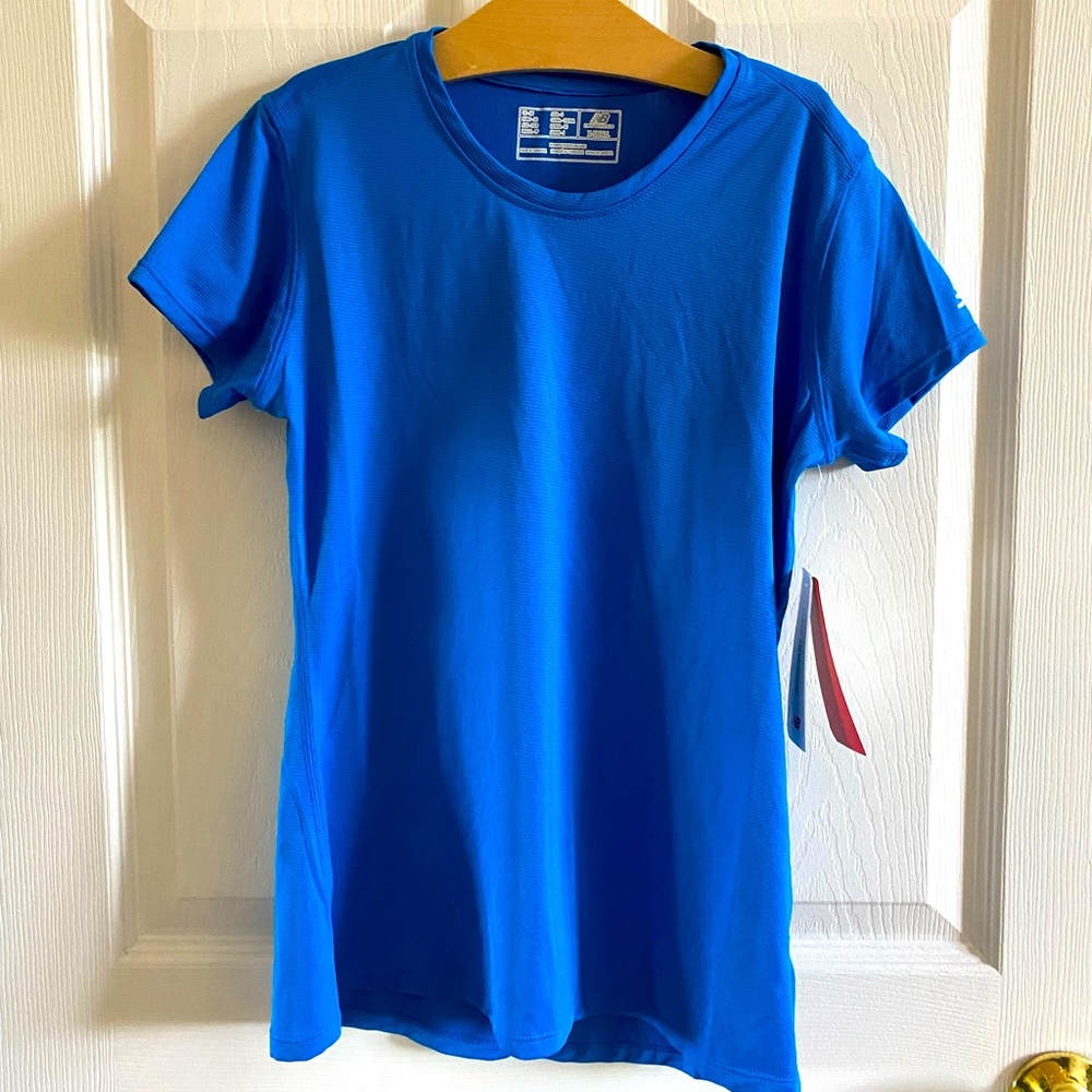 Blue New Balance T-shirt size Extra Small - Picture 1 of 4